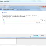 2 - Selecione 64MB de memória RAM