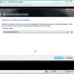 7 - Marque o drive D e avance