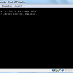9 - Aguarde o carregamento do MS-DOS