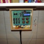 Máquina dando boas vindas para a mãe