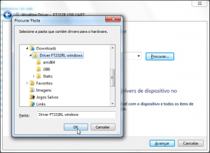 7 - Voltando à instalação, clique em procurar e navegue até a pasta descompactada.