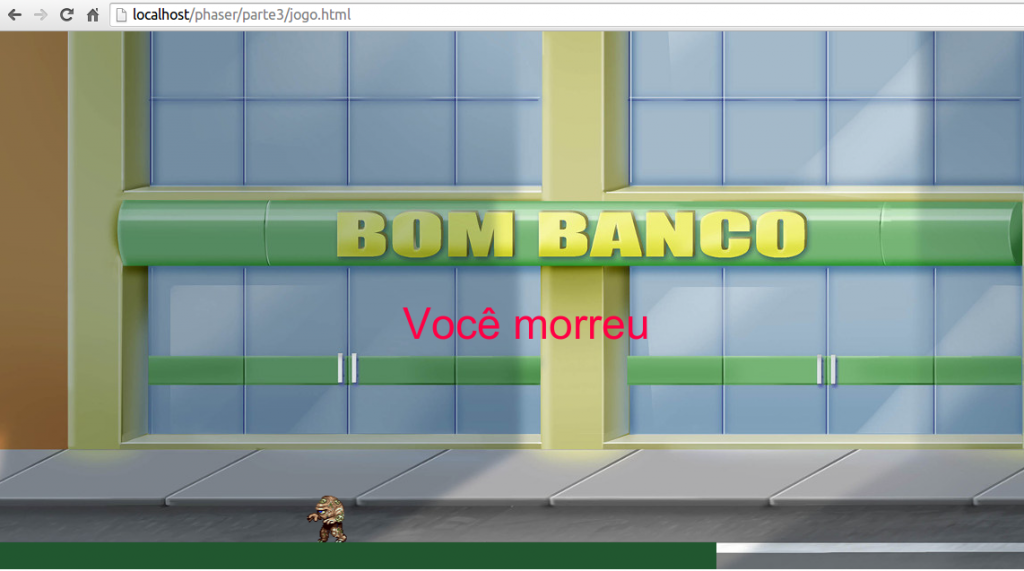 Inimigo matou jogador