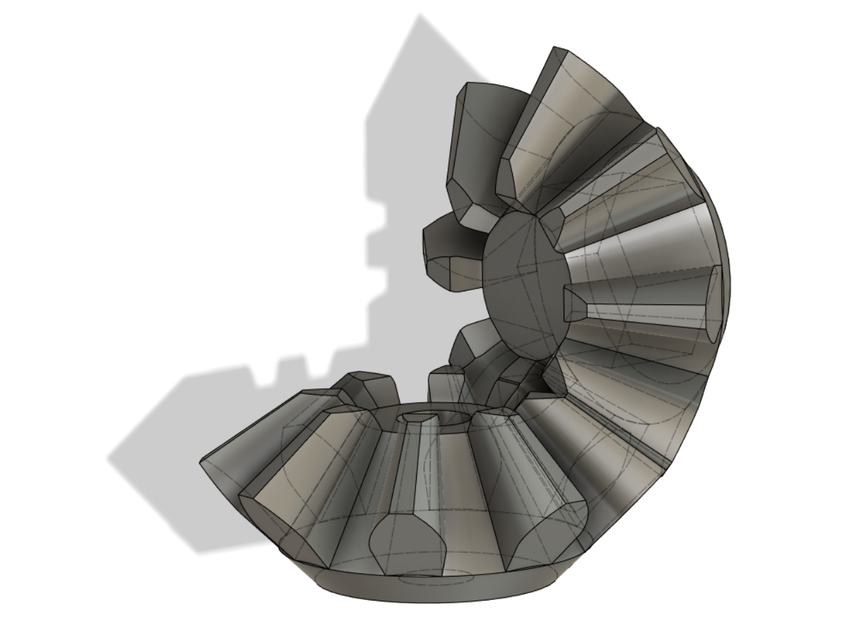 Parameterized Bevel Gear file for Fusion 360 H006087 file stl free download 3D  Model for CNC and 3d printer – Free download 3d model Files